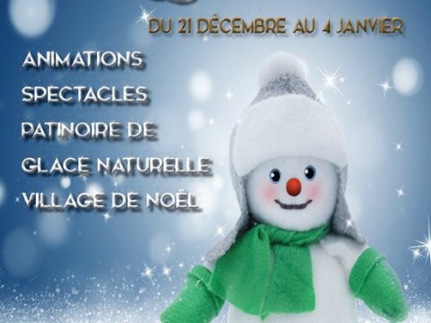 Arrivée du Père Noël en traineau et Spectacle en plein air