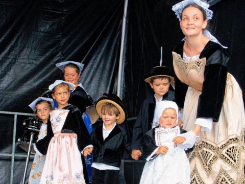Jour de fête à la Madeleine