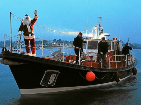 Arrivée du Père Noël