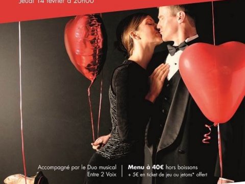 Soirée Saint Valentin au Casino Circus
