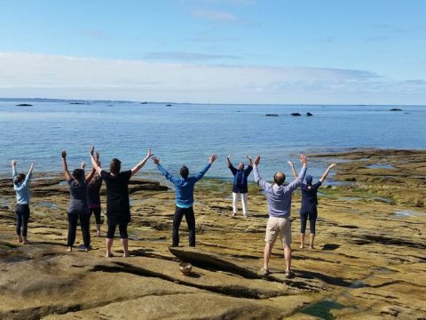 Séances de Qi Gong à la plage à Quiberon